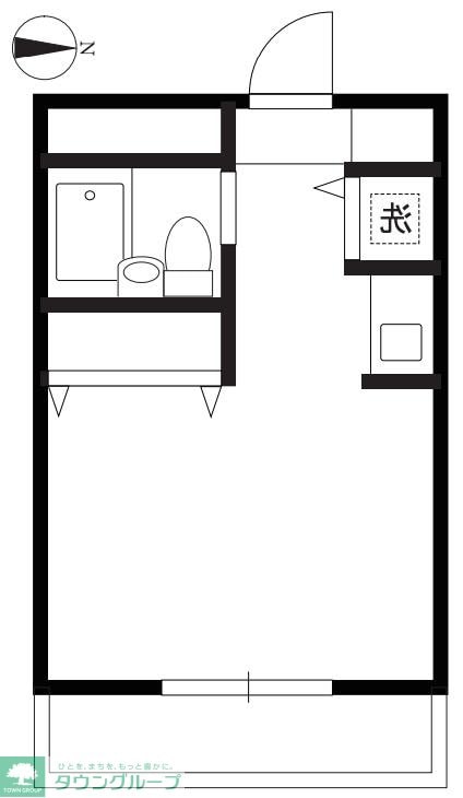 アルハンブラ尾山台の物件間取画像