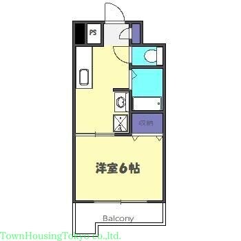 ハピネス池尻の物件間取画像