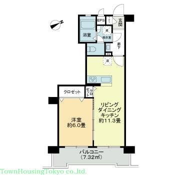 中銀第２世田谷マンシオンの物件間取画像