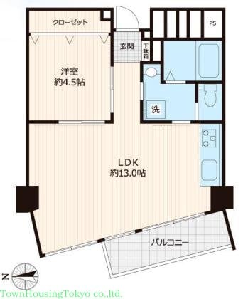 ライオンズマンション駒沢の物件間取画像