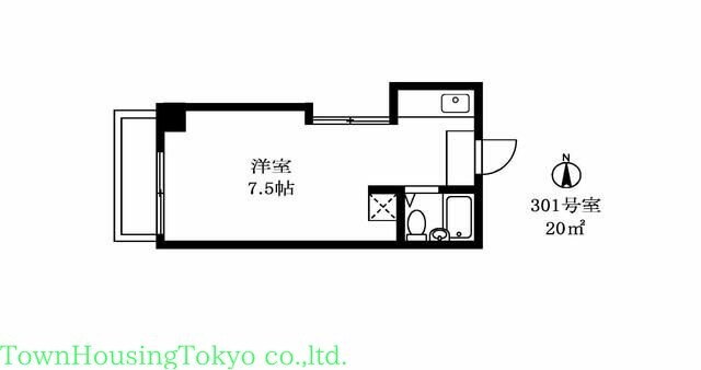 メゾンソレイユの物件間取画像