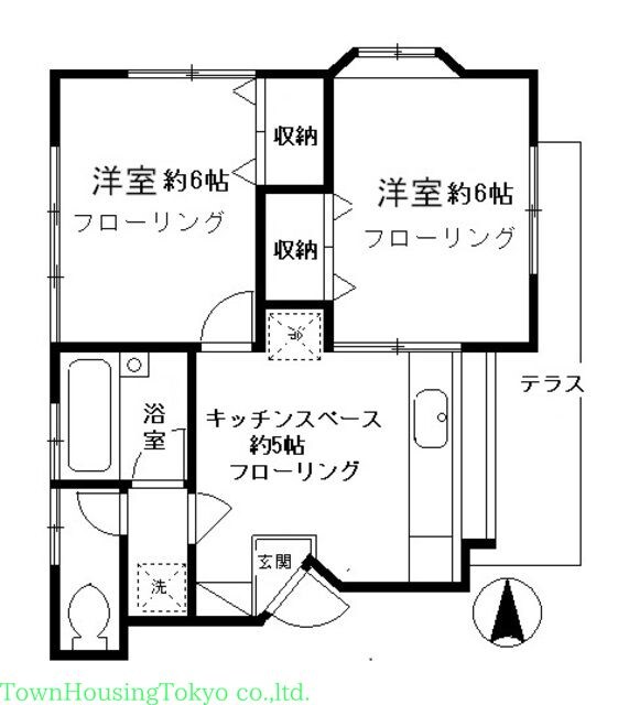 メゾンコーラルの物件間取画像