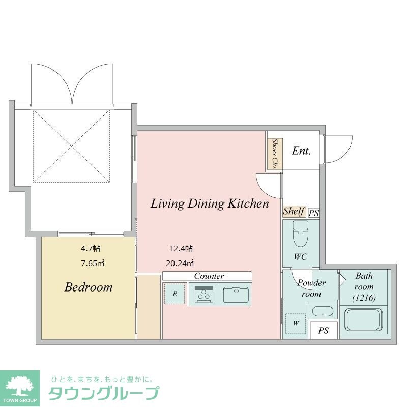 LiveFlat学芸大学の物件間取画像