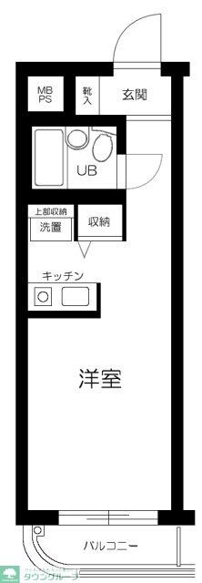 菱和パレス世田谷上野毛の物件間取画像
