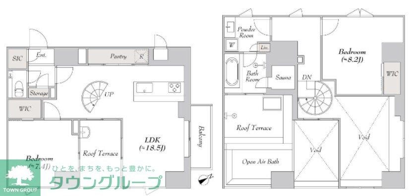 ルミーク三軒茶屋の物件間取画像