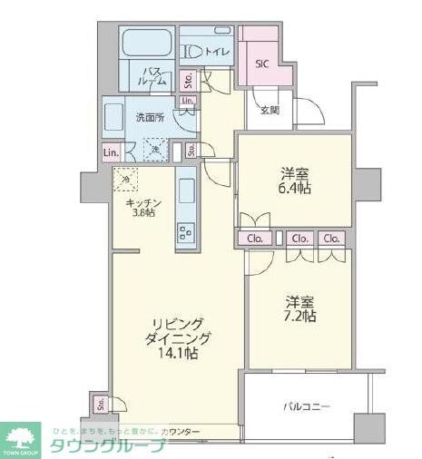 ザ・神宮前レジデンスの物件間取画像