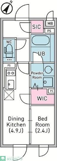 デュオメゾン渋谷松濤の物件間取画像