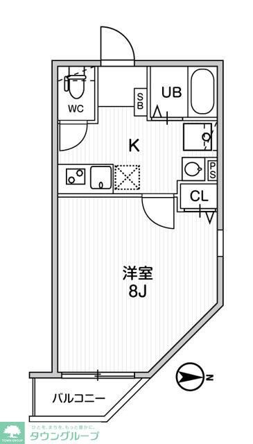 Ｔ’ｓ　Ｃｕｏｒｅ梅ヶ丘の物件間取画像