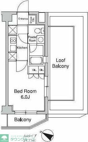 プラウドフラット目黒行人坂の物件内観写真