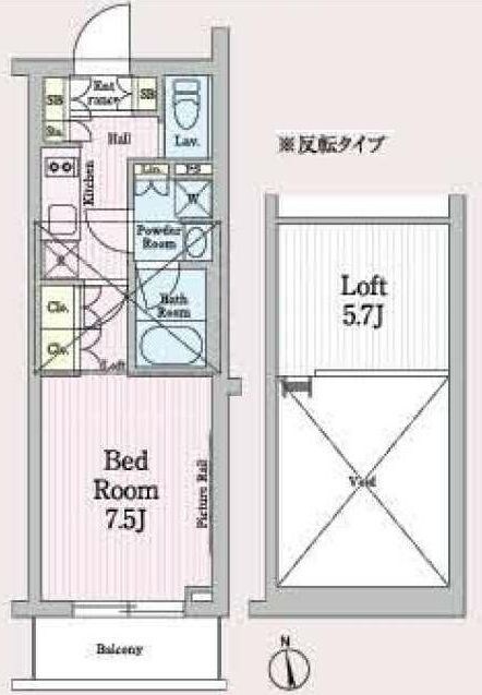 ブライズ世田谷桜の物件間取画像