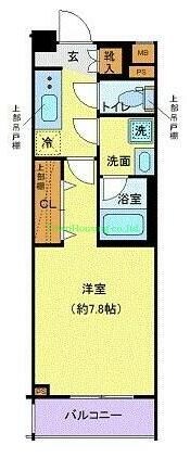 クレヴィスタ三軒茶屋の物件間取画像