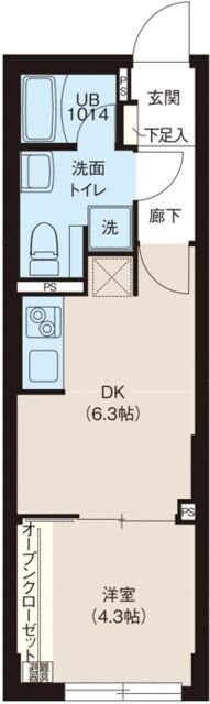 レピュア練馬レジデンスの物件間取画像