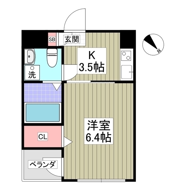 アリビオン大泉学園の物件間取画像