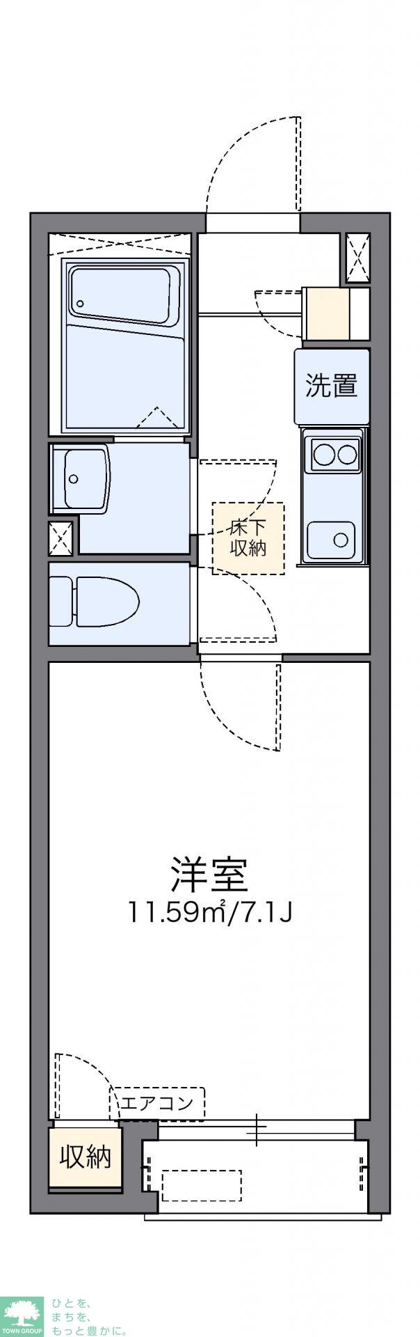 レオネクストＥＮＯの物件間取画像