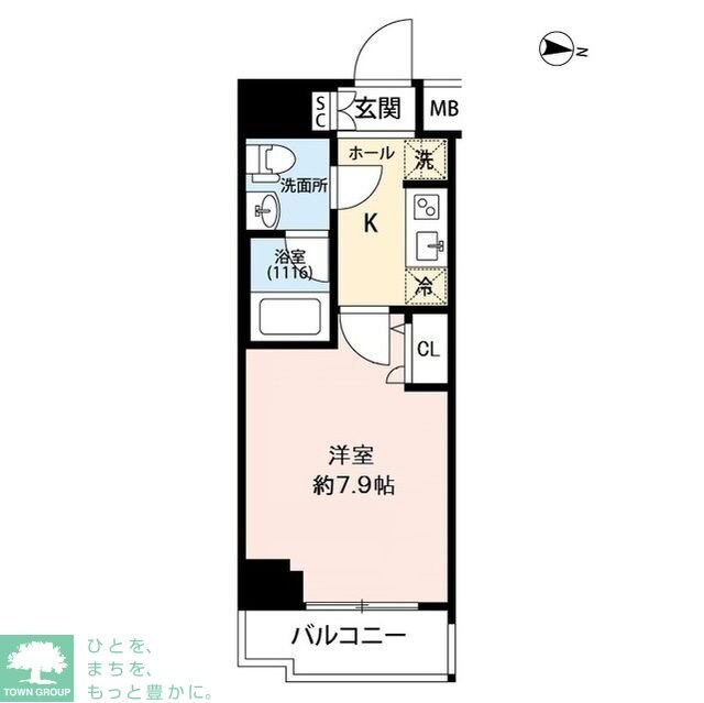 プレール・ドゥーク下板橋の物件間取画像