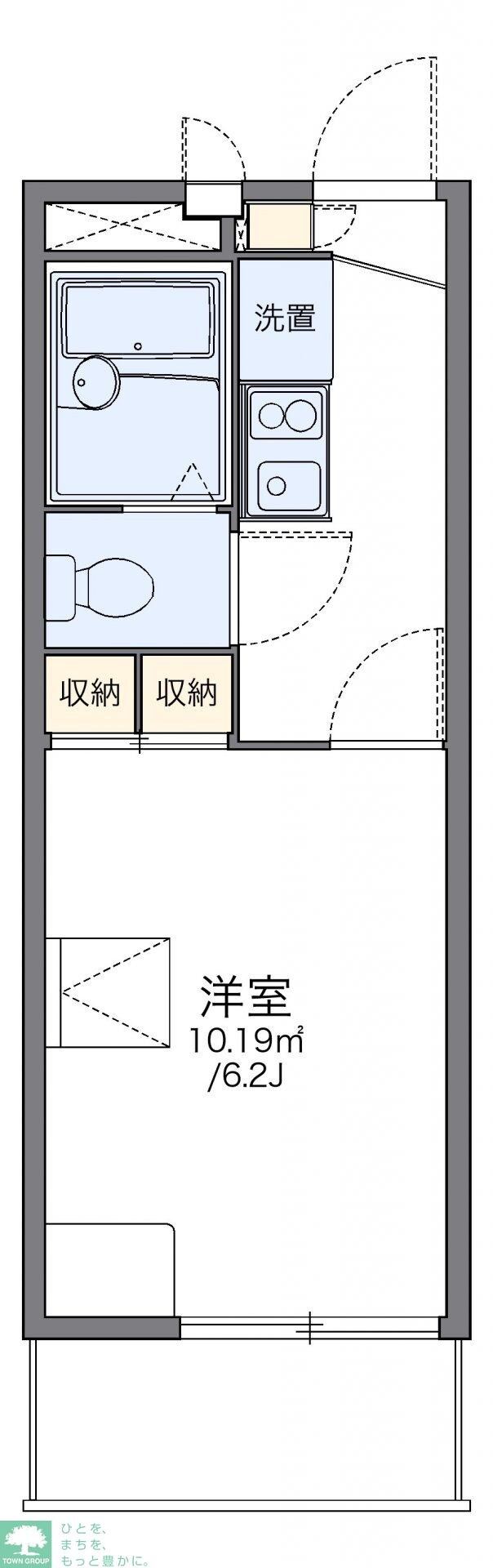 レオパレス小茂根の物件間取画像