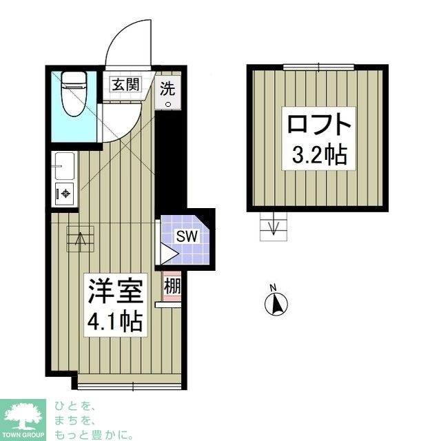 アーバンプレイス練馬C棟の物件間取画像