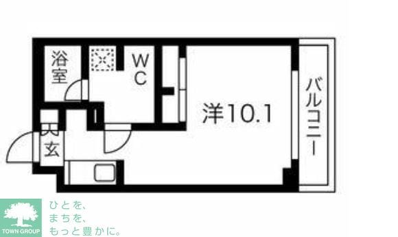 スパシエチェント成増の物件間取画像