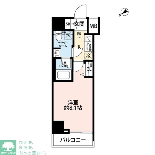 プレール・ドゥーク中板橋の物件間取画像