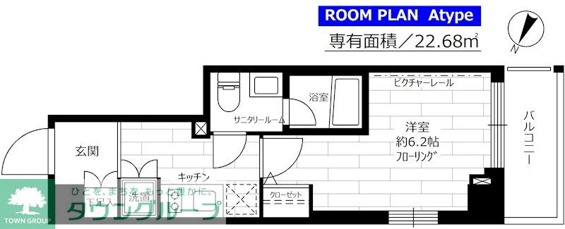 ステージグランデ平和台の物件間取画像