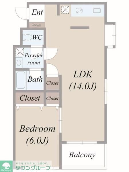 オークヴィラの物件間取画像