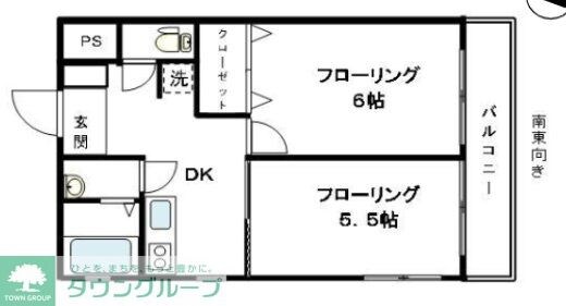 メゾン・ドゥ・メジロの物件間取画像