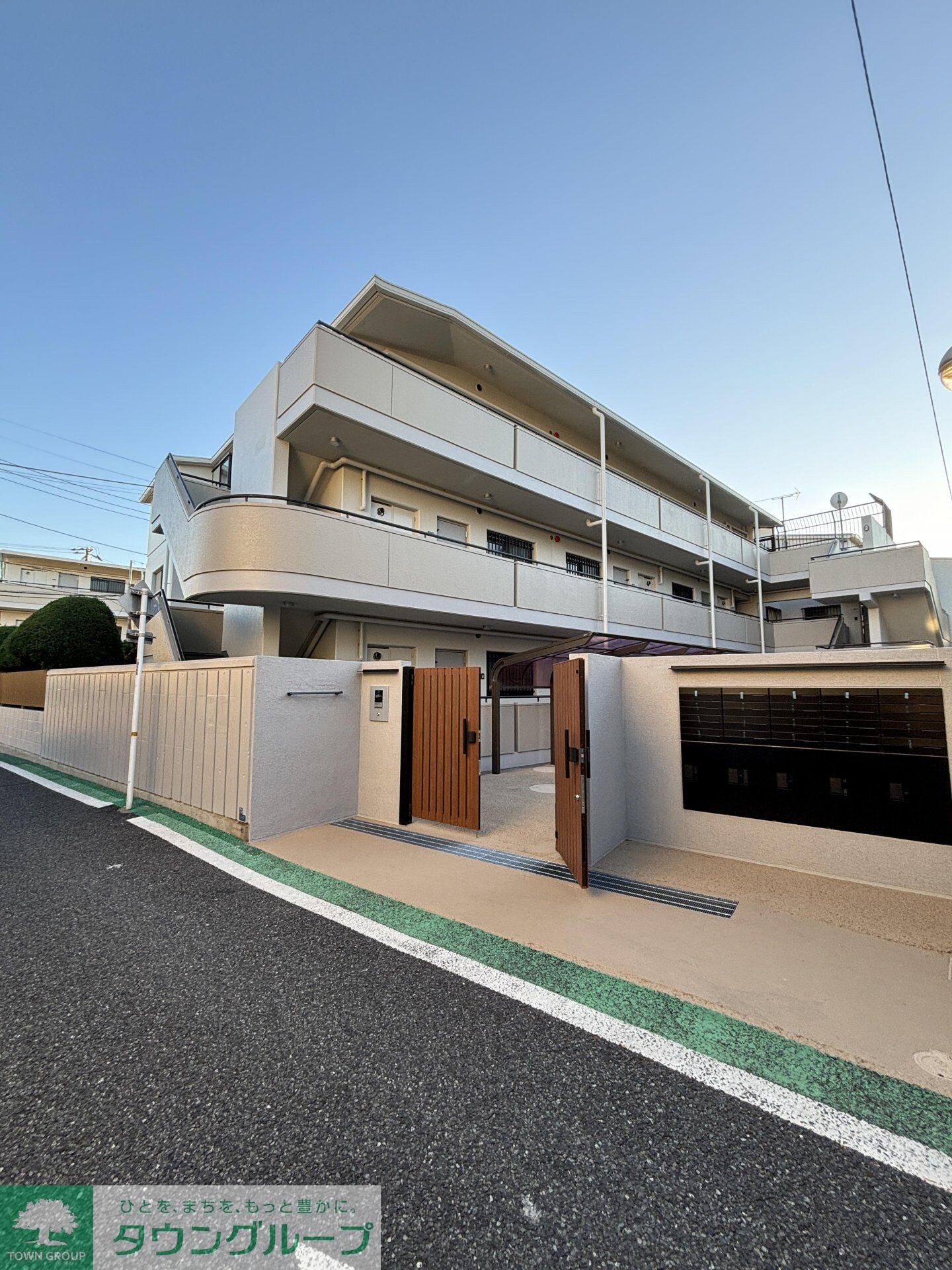 メゾンカルム中落合Ｎｏｒｔｈの物件外観写真