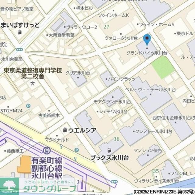 グランドハイツ氷川台の物件内観写真