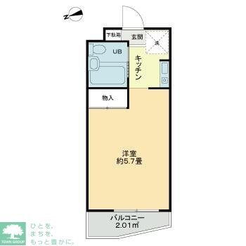 スカイコート後楽園第３の物件間取画像