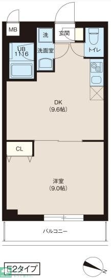 レオーネ志村坂上の物件間取画像