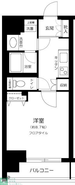 アヴァンツァーレ文京本駒込の物件間取画像