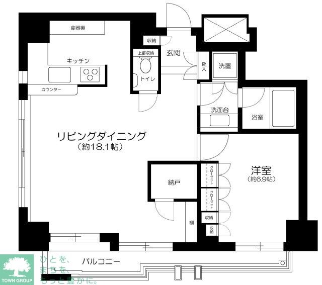 サンウッド目白台の物件間取画像