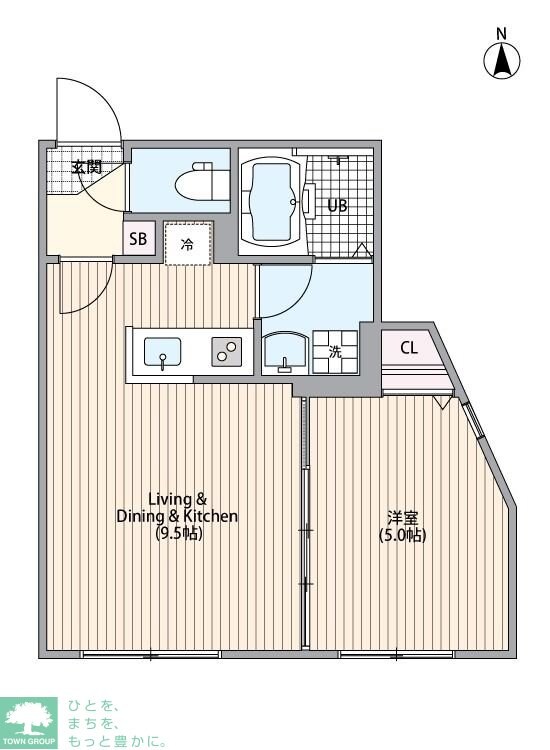 目白19号マンションの物件間取画像