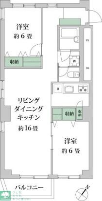 千石アンビロンの物件間取画像