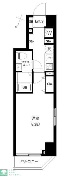 アーバンパーク要町の物件間取画像