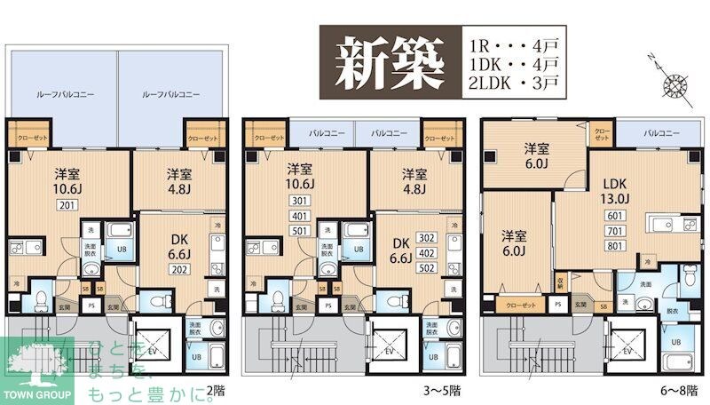 Le Tech田端新町の物件間取画像