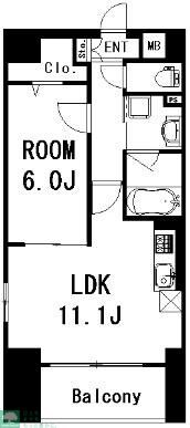 福信館の物件間取画像