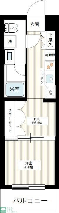 セジョリ板橋坂下IIの物件間取画像