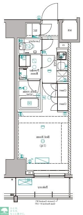 DIPS赤羽RESIDENCEの物件間取画像