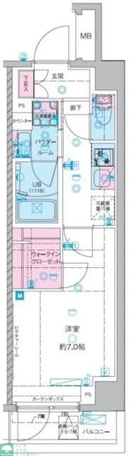 セジョリ池袋本町の物件間取画像