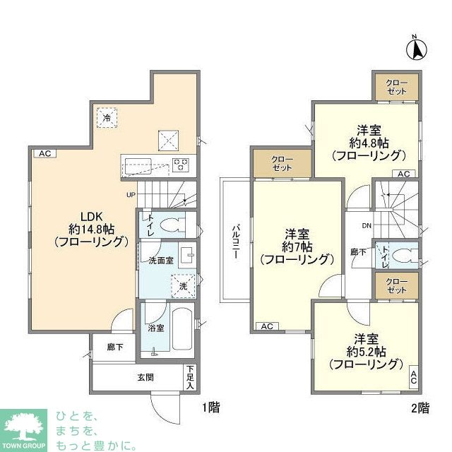 Kolet板橋赤塚の物件間取画像