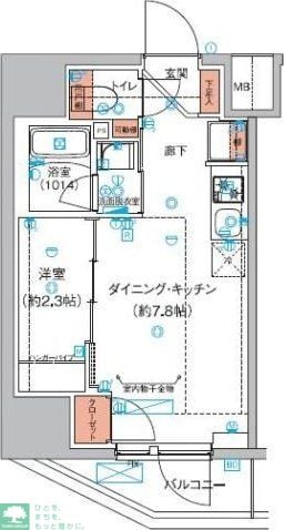 (仮称）巣鴨山手インサイドレジデンスの物件間取画像