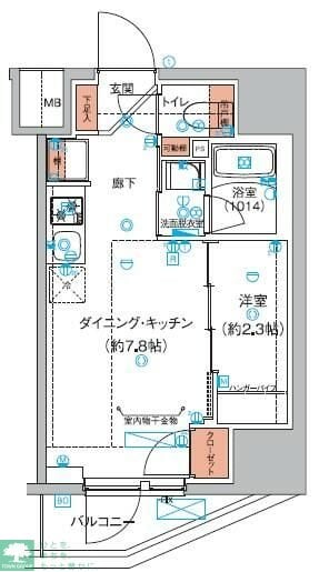 （仮称）巣鴨山手インサイドレジデンスの物件間取画像