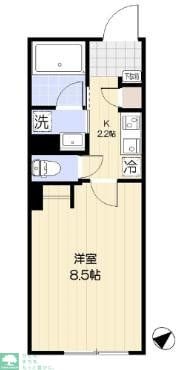 仮称）豊島区南長崎６丁目計画の物件間取画像