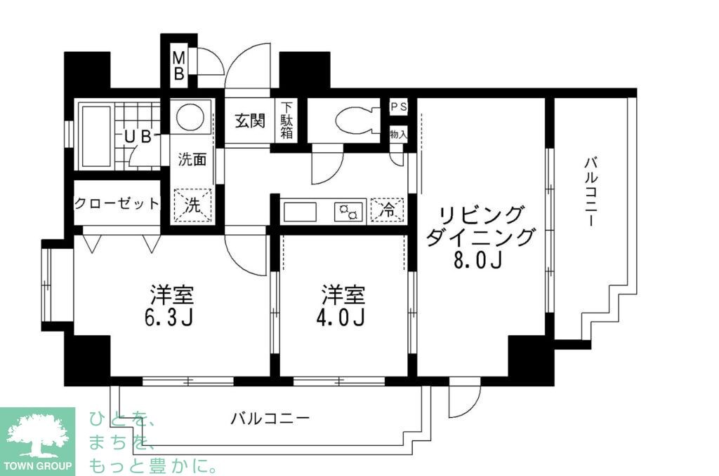 レジディア文京本郷の物件間取画像