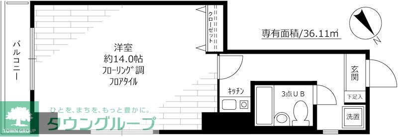 岡田ビルの物件間取画像