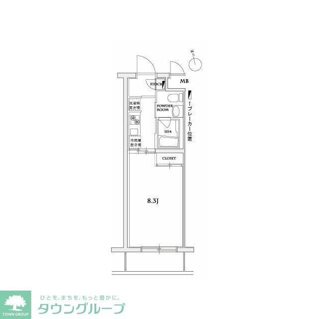 アソシエール高島平の物件間取画像