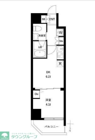 アーバンパーク日暮里IIの物件間取画像