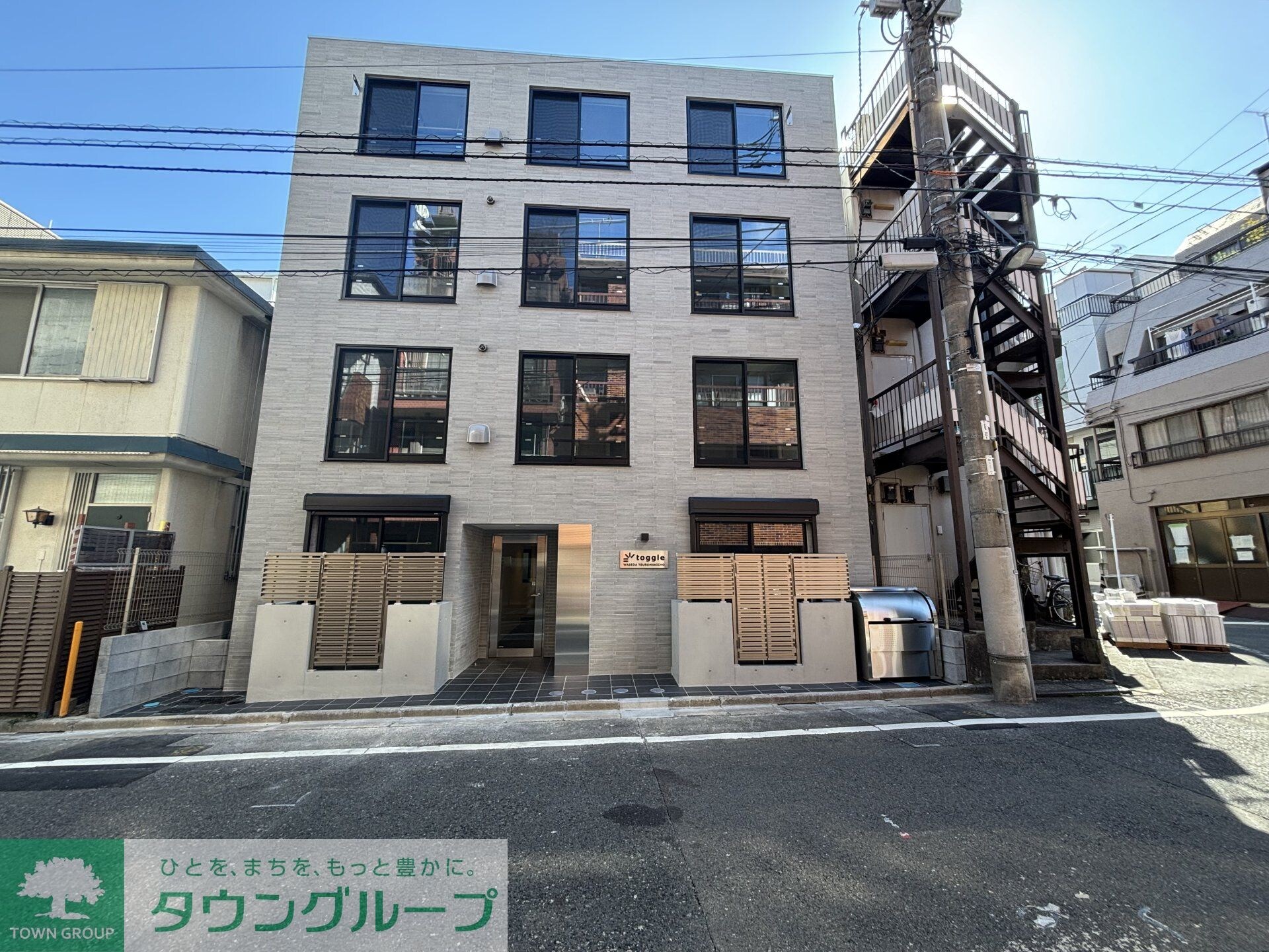 レピュア早稲田レジデンスの物件外観写真