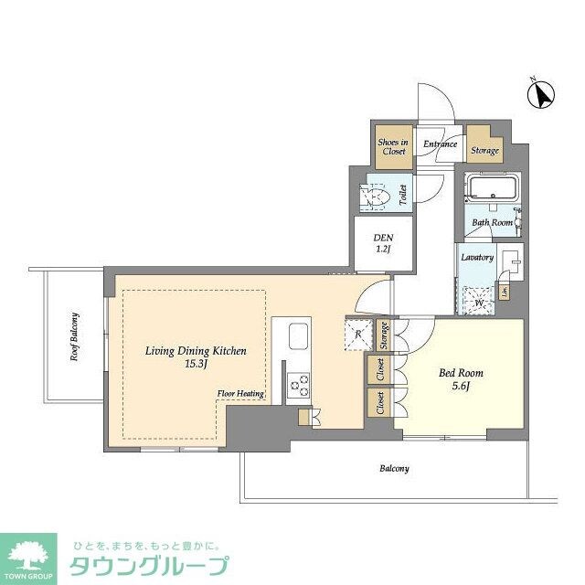 オアーゼ日暮里レジデンスの物件間取画像